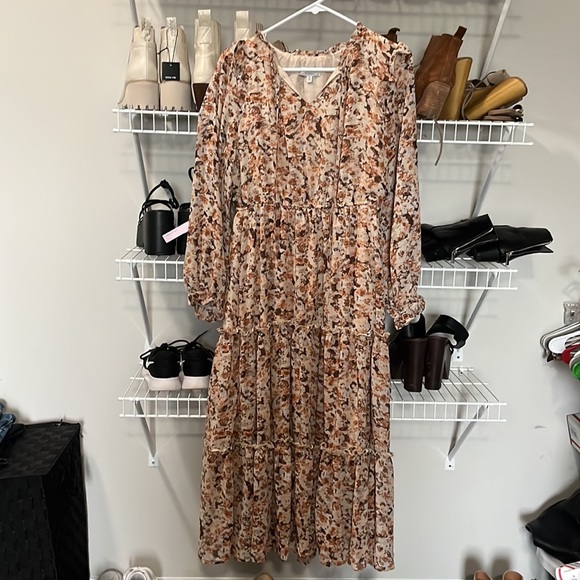 Floral Midi Dress - Picture 2 of 5